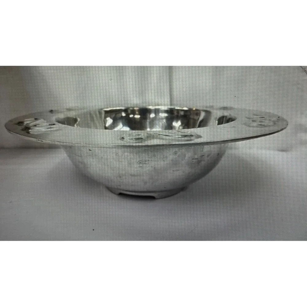Pewter Fruit Centerpiece Bowl 